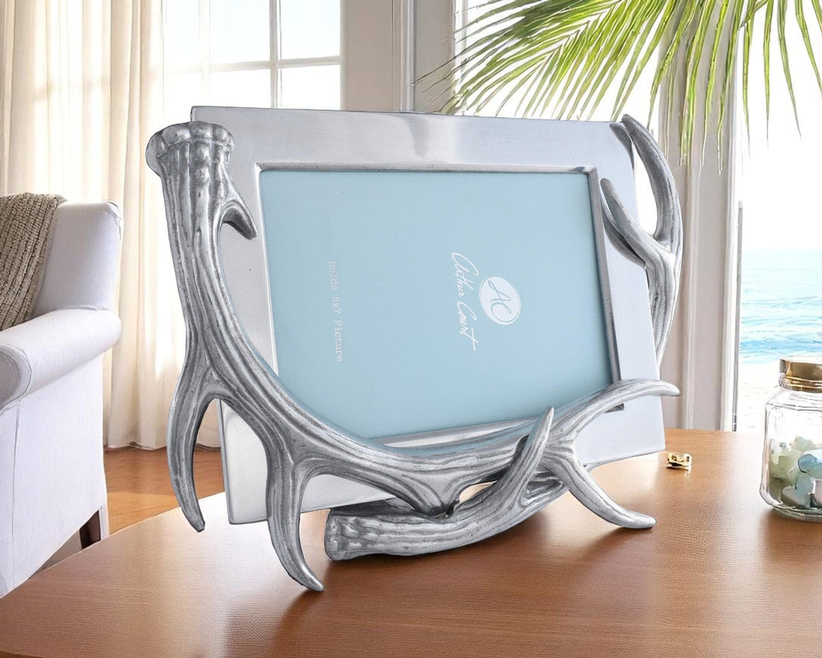 Arthur Court Antler Antler Photo Frame