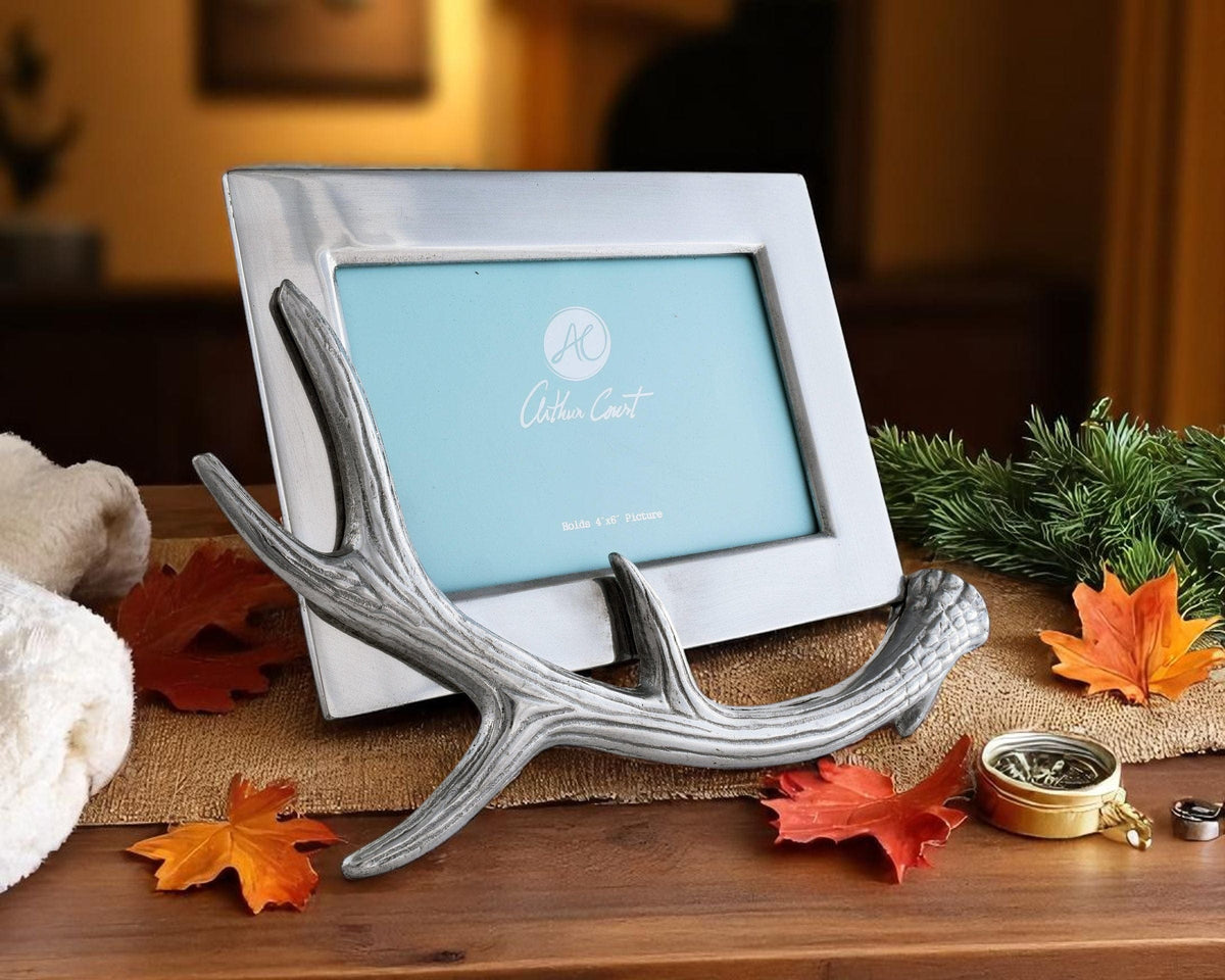 Arthur Court Antler Antler Photo Frame