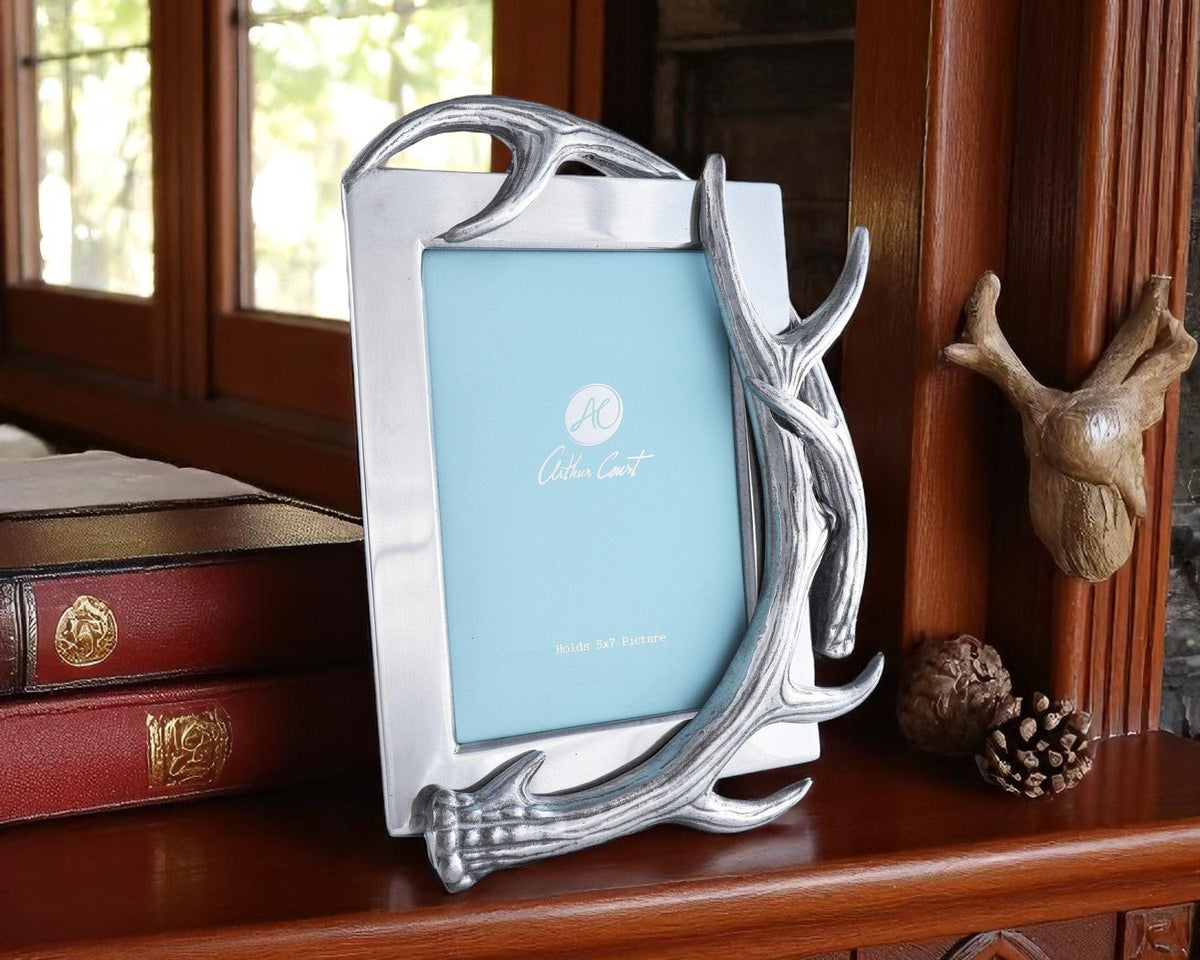 Arthur Court Antler Antler Photo Frame