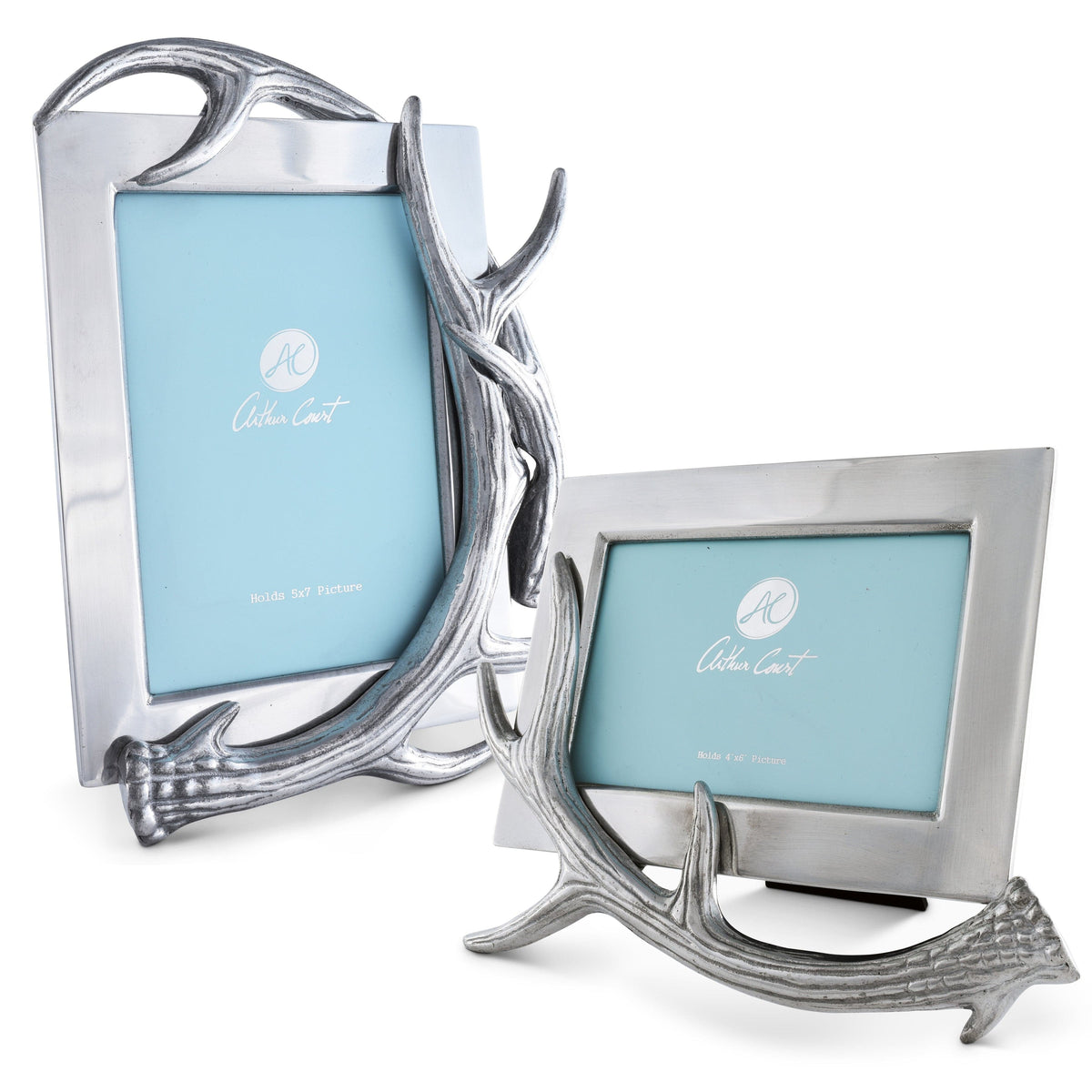 Arthur Court Antler Antler Photo Frame