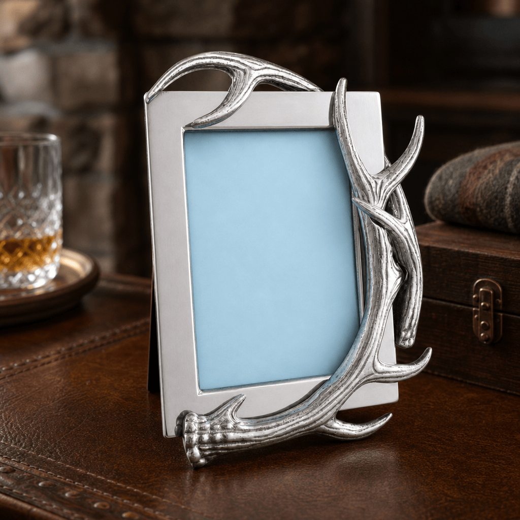 Arthur Court Antler Antler Photo Frame