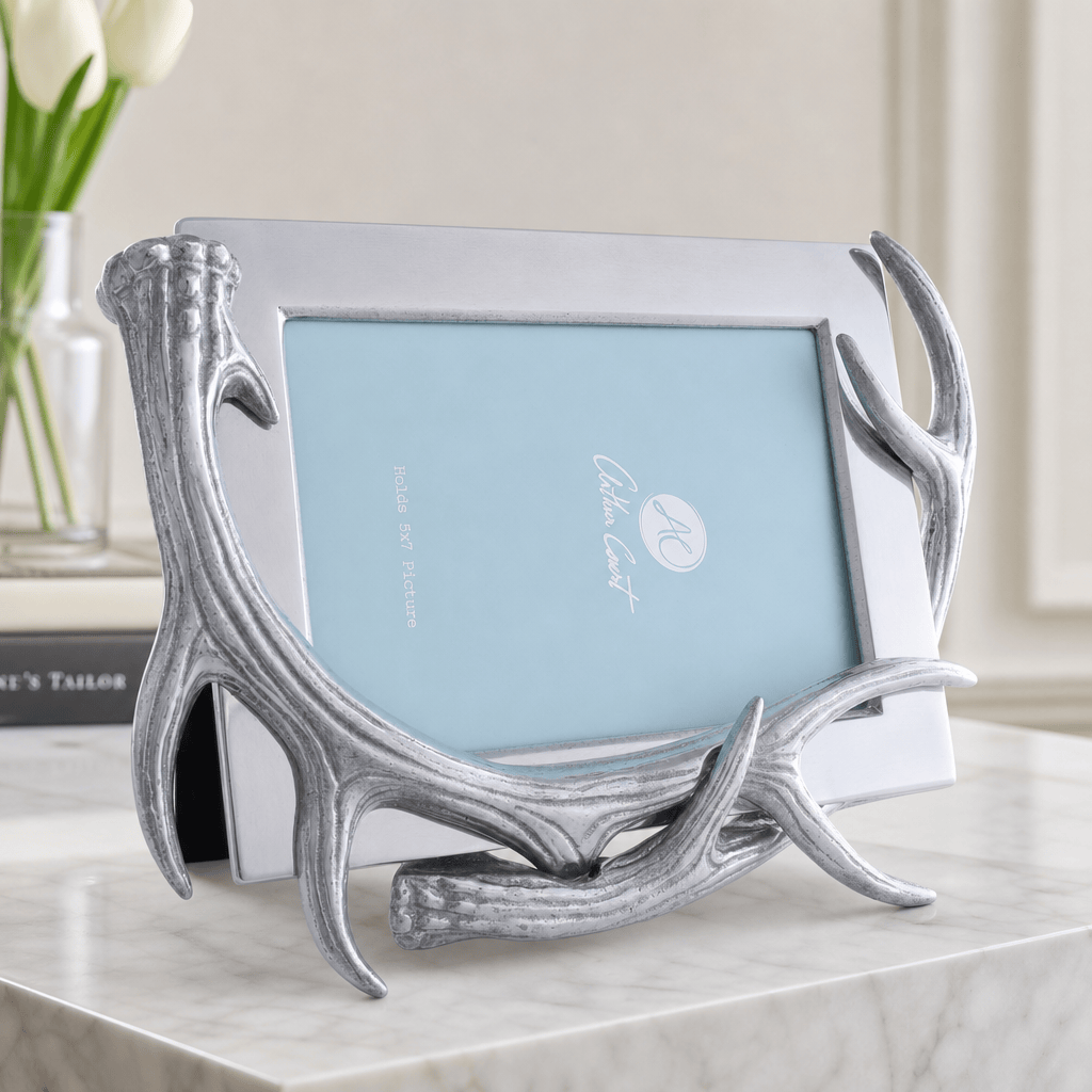 Arthur Court Antler Antler Photo Frame