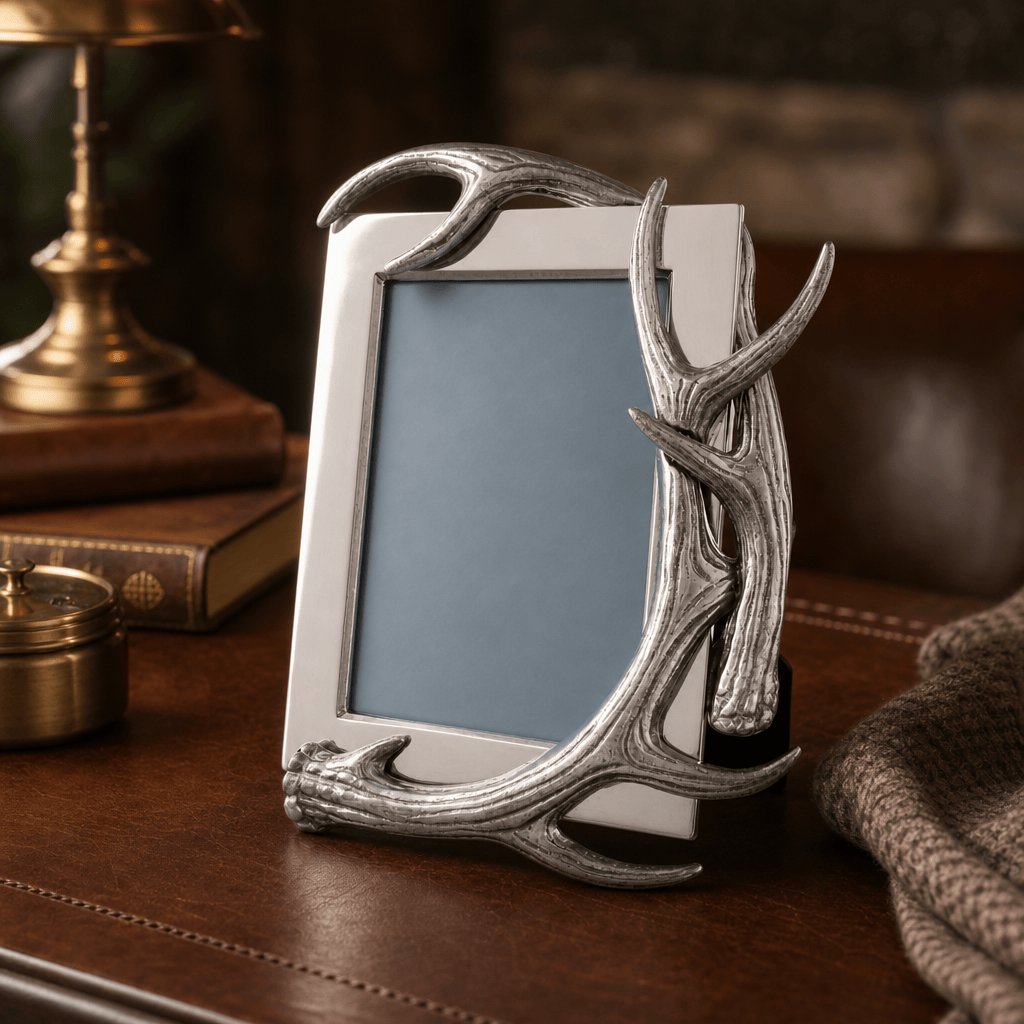 Arthur Court Antler Antler Photo Frame