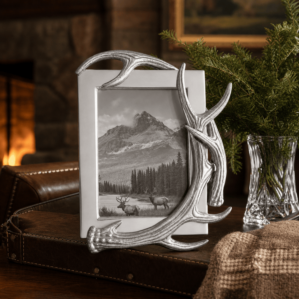 Arthur Court Antler Antler Photo Frame