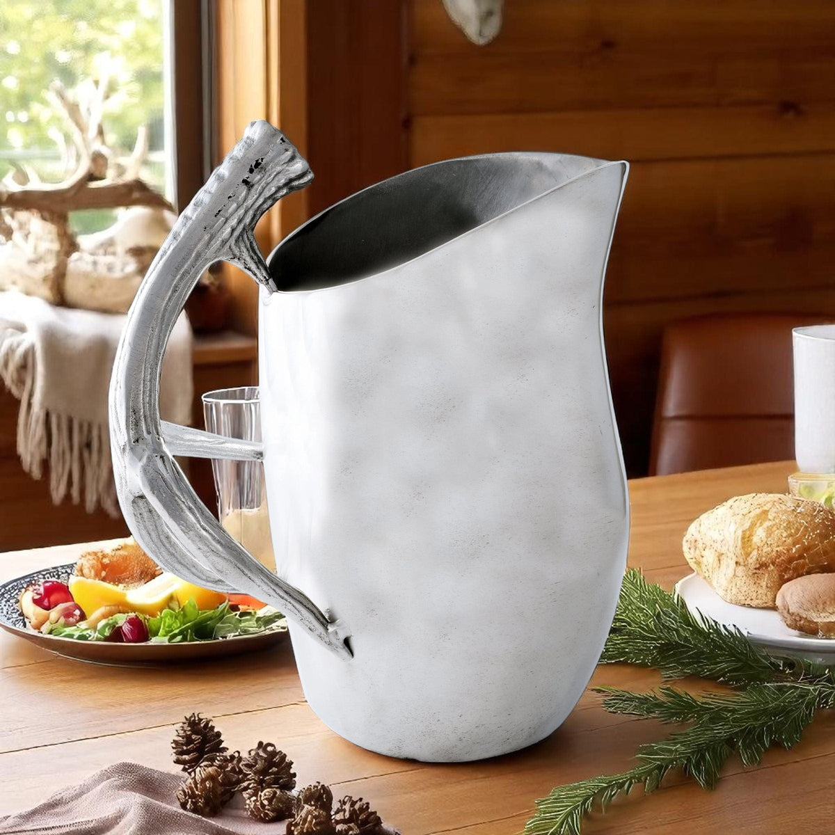 Arthur Court Antler Antler Pitcher
