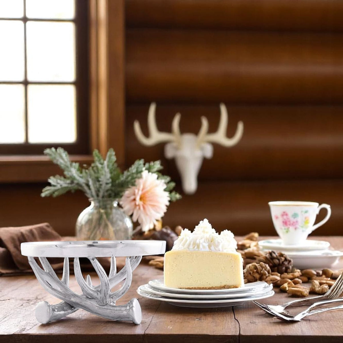 Arthur Court Antler Antler Treat / Cookie Stand