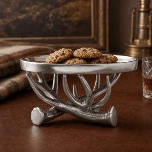 Arthur Court Antler Antler Treat / Cookie Stand