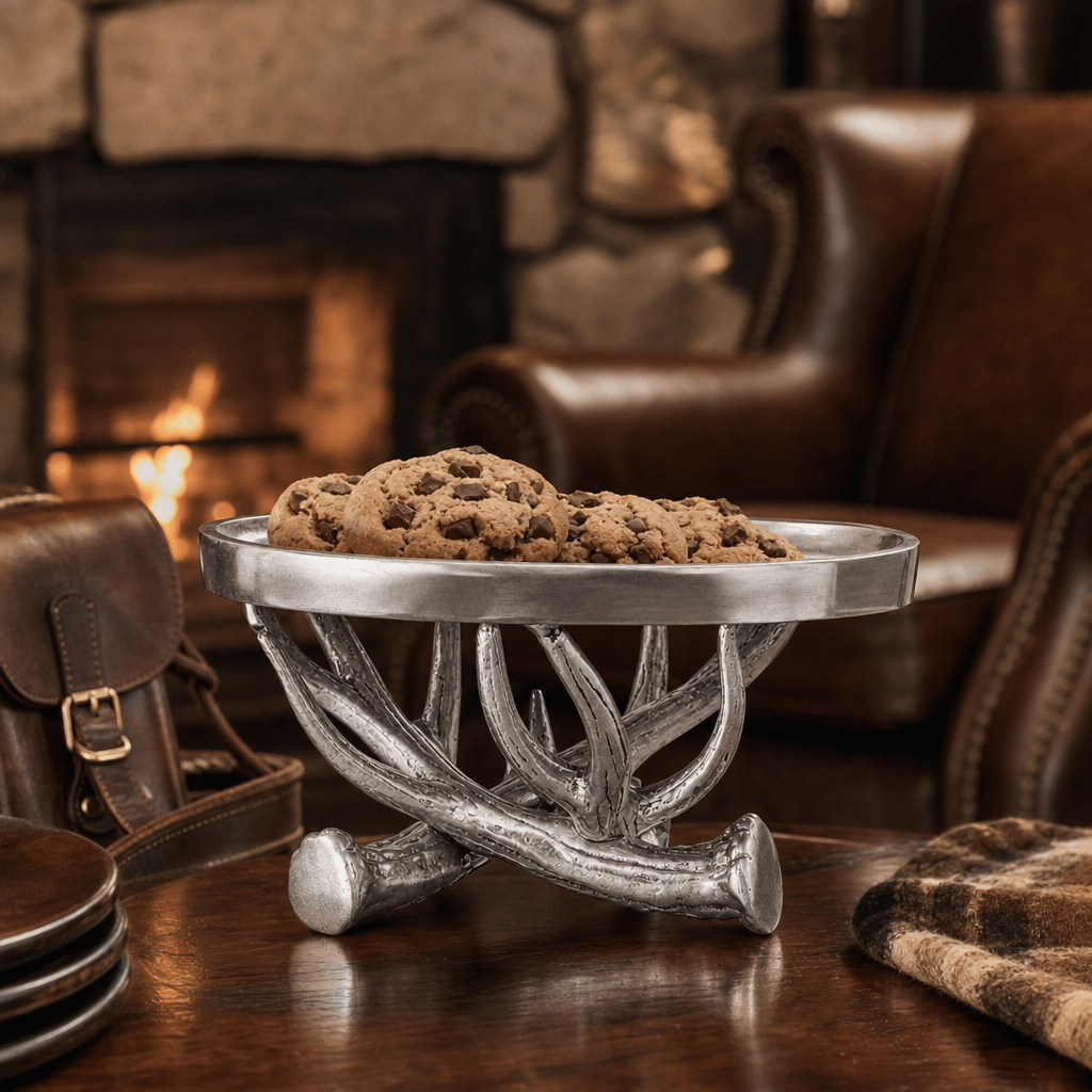 Arthur Court Antler Antler Treat / Cookie Stand