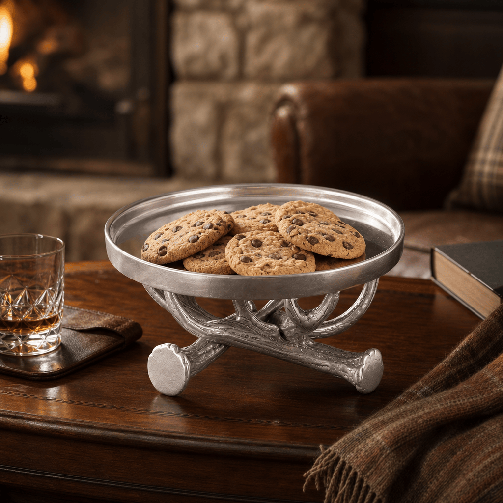 Arthur Court Antler Antler Treat / Cookie Stand
