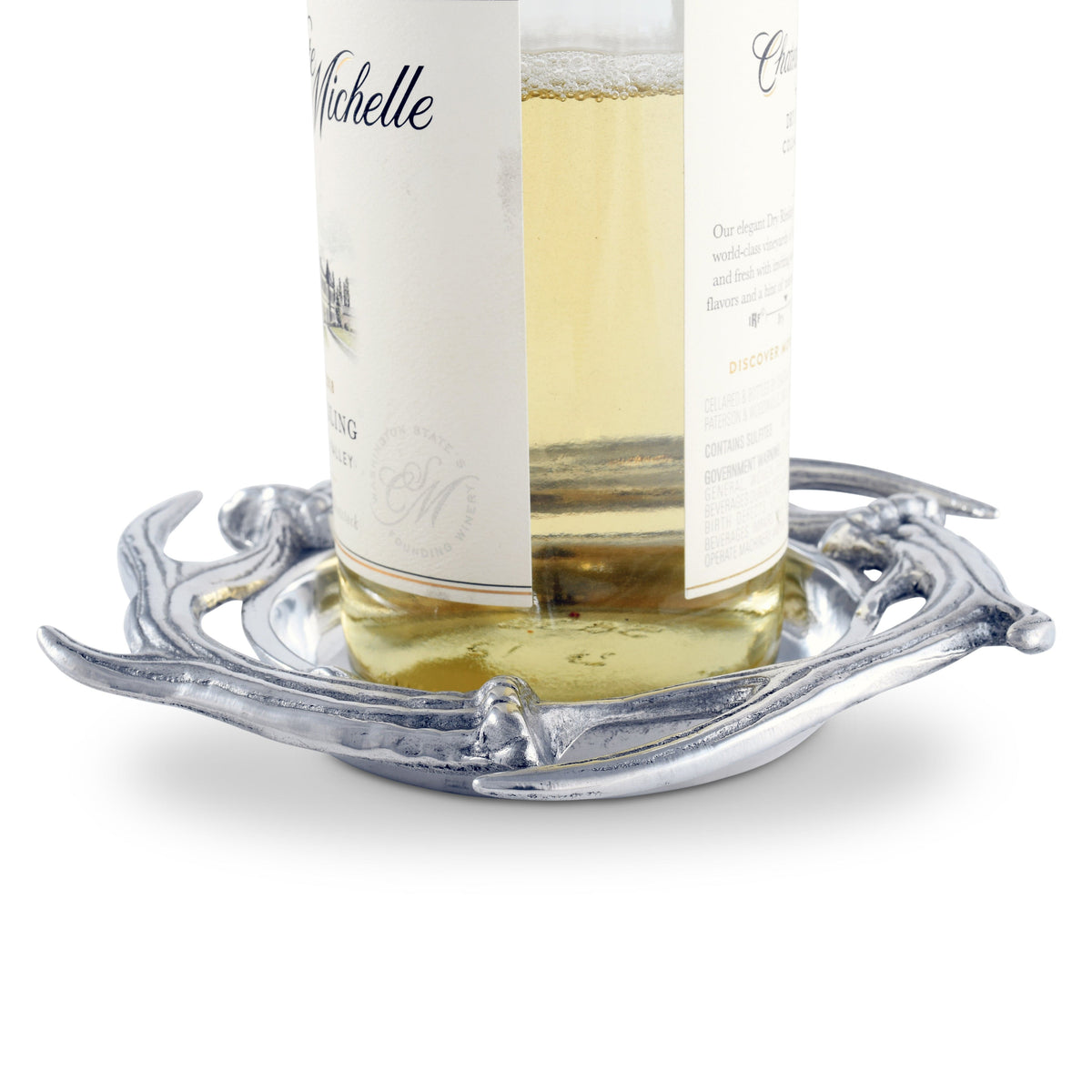 Arthur Court Antler Antler Wine Coaster