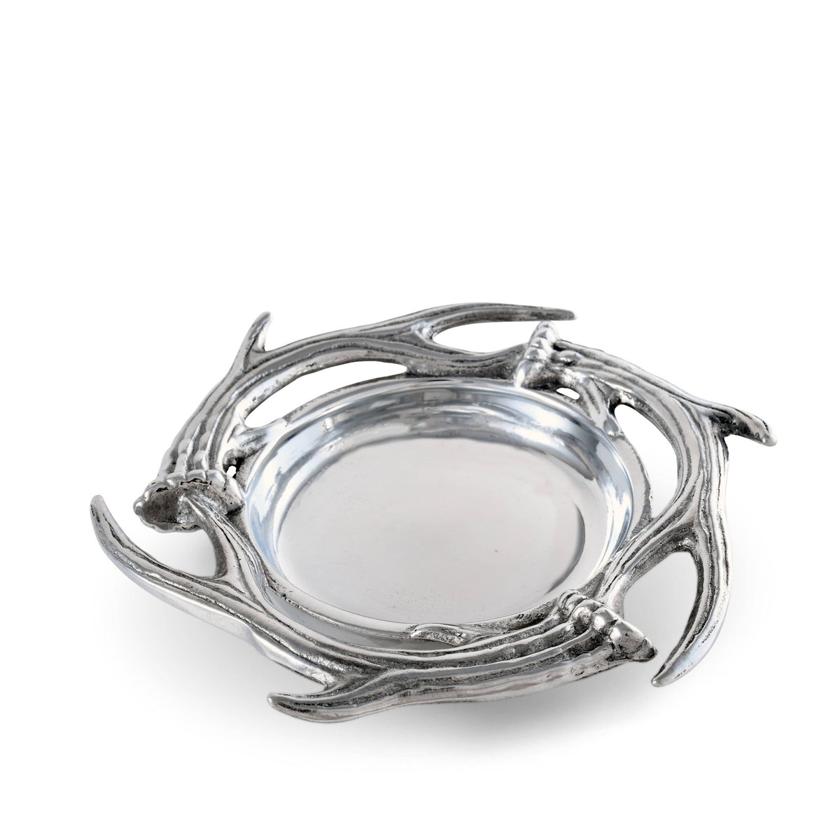 Arthur Court Antler Antler Wine Coaster