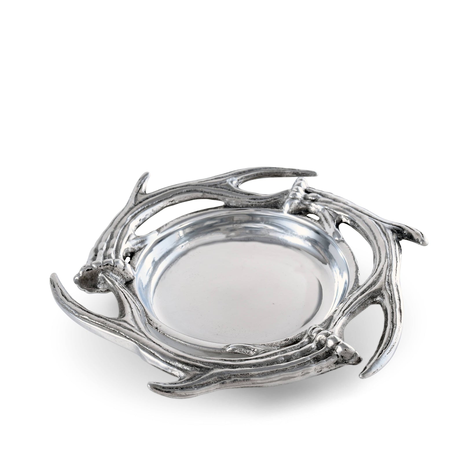 Arthur Court Antler Antler Wine Coaster
