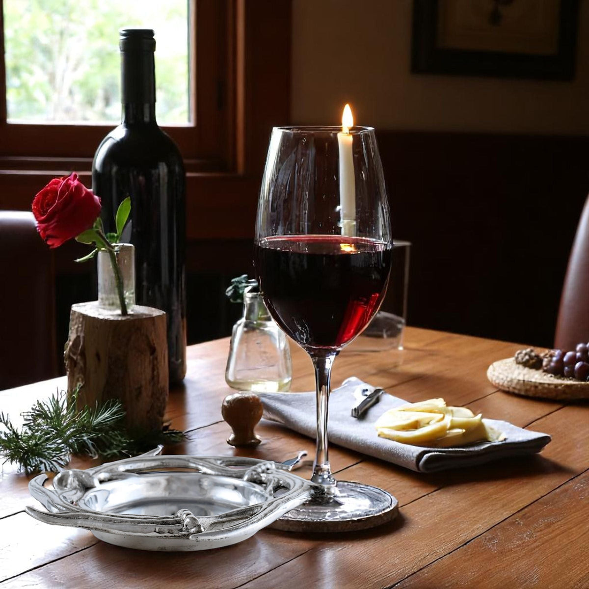 Arthur Court Antler Antler Wine Coaster