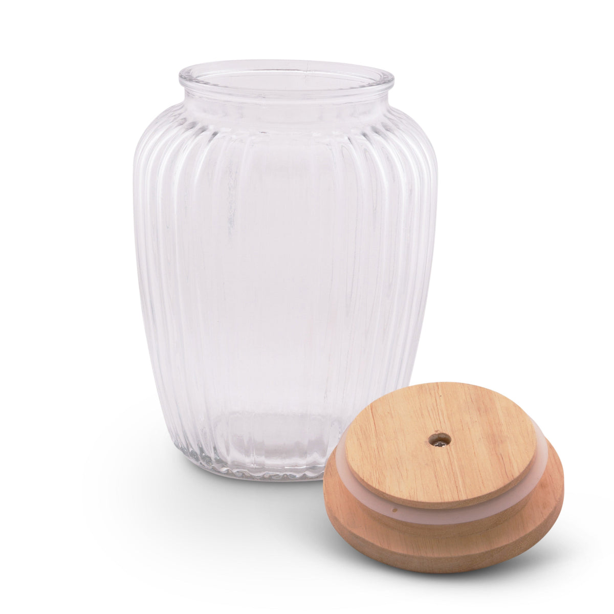 Arthur Court Antler Deer / Elk Knob Glass Canisters