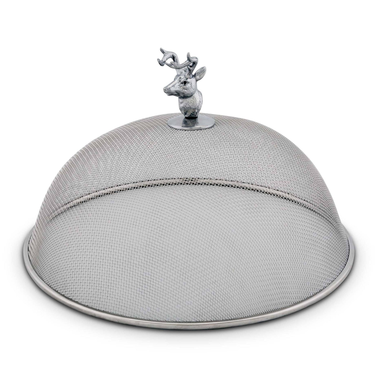 Arthur Court Antler Elk Head Stainless Mesh Picnic Cover