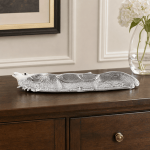 Arthur Court Antler Elk Herd Oblong Tray