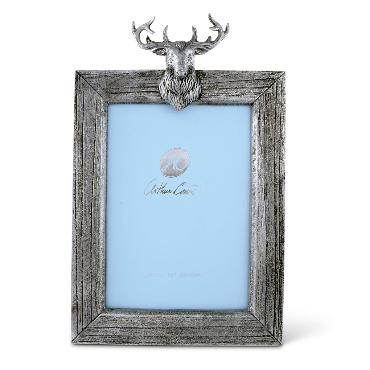 Arthur Court Antler Elk Mount Photo Frame
