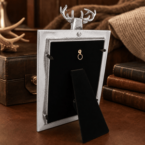 Arthur Court Antler Elk Mount Photo Frame
