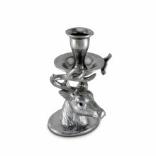 Arthur Court Antler Elk Taper Candle Holders