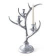 Three-Light Metal Antler Candlestick