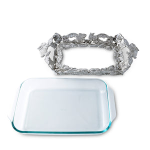 Arthur Court Bunny Bunny 3-Qt Casserole W/Pyrex