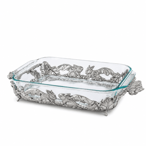 Arthur Court Bunny Bunny 3-Qt Casserole W/Pyrex