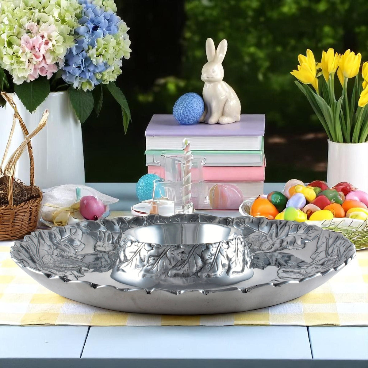 Arthur Court Bunny Bunny Chip and Dip