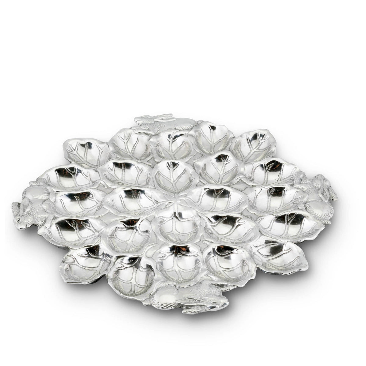 Arthur Court Bunny Bunny Deviled Egg Holder Large