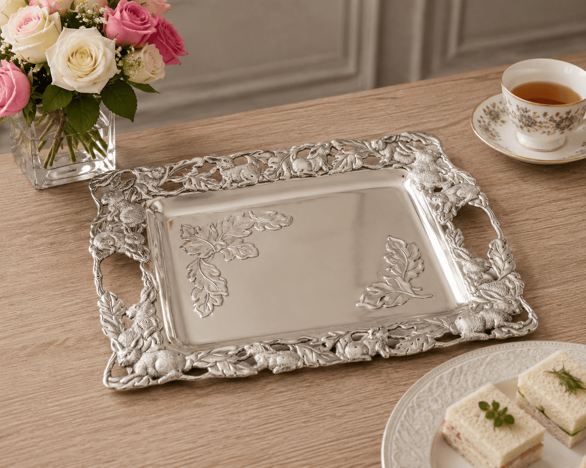 Arthur Court Bunny Bunny Large Platter
