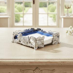 Arthur Court Bunny Bunny Luncheon Napkin Box