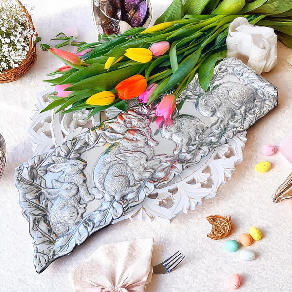 Bunny Oblong Tray - Unique Wedding Gift | Wedding Collection