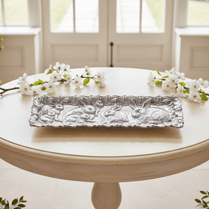 Arthur Court Bunny Bunny Oblong Tray