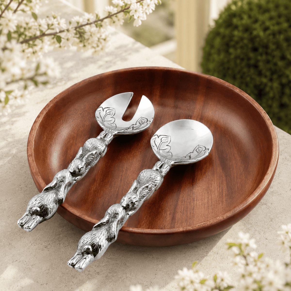 Arthur Court Bunny Bunny Serving Set