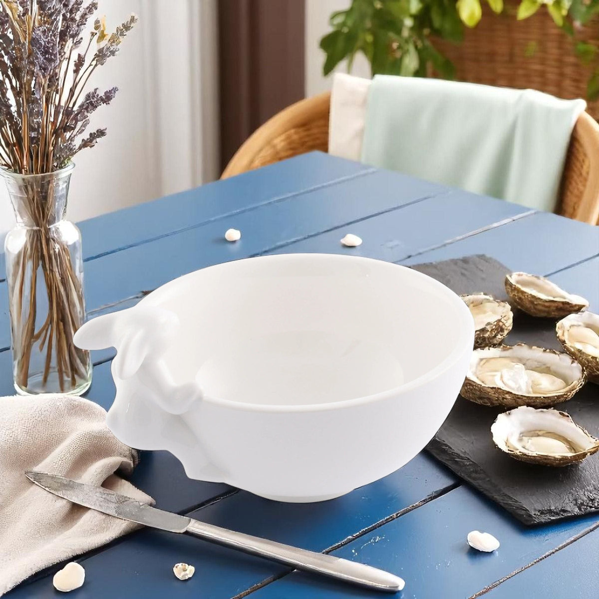 Arthur Court Bunny Porcelain Climbing Bunny Candy / Dip Bowl