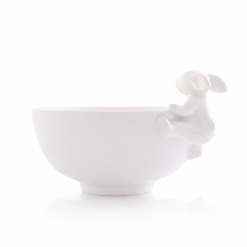Arthur Court Bunny Porcelain Climbing Bunny Candy / Dip Bowl