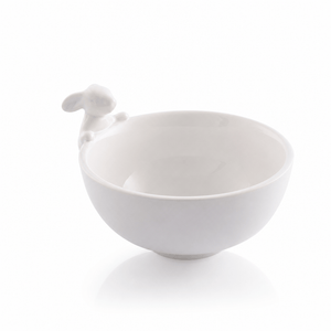 Arthur Court Bunny Porcelain Climbing Bunny Candy / Dip Bowl