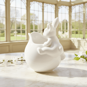 Arthur Court Bunny Porcelain Climbing Bunny Creamer
