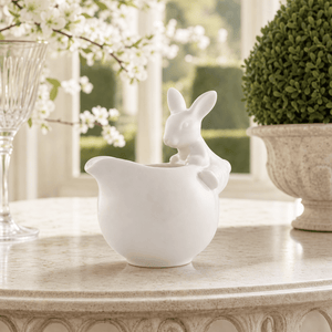 Arthur Court Bunny Porcelain Climbing Bunny Creamer