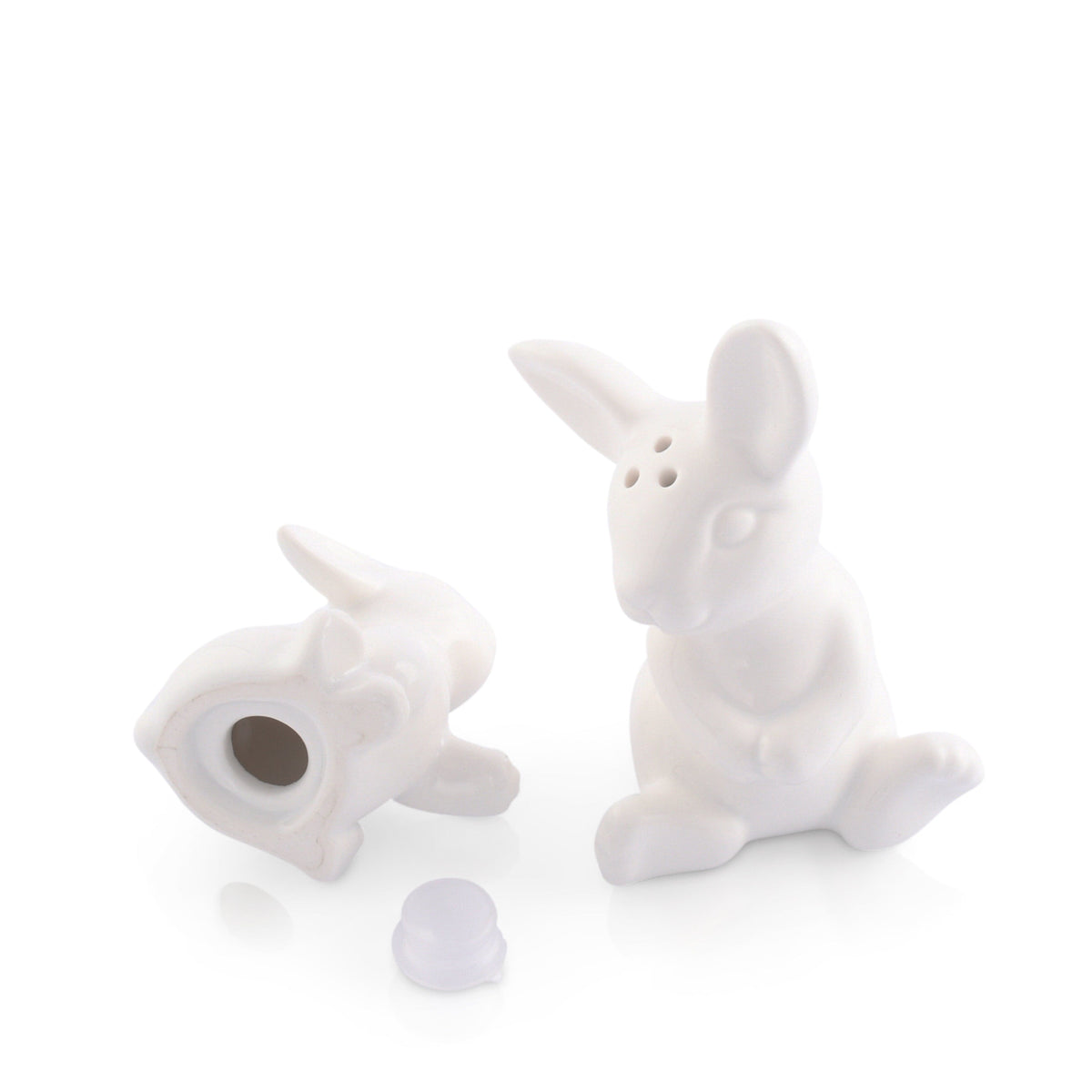 Arthur Court Bunny Porcelain Mother and Son Bunny Salt and Pepper