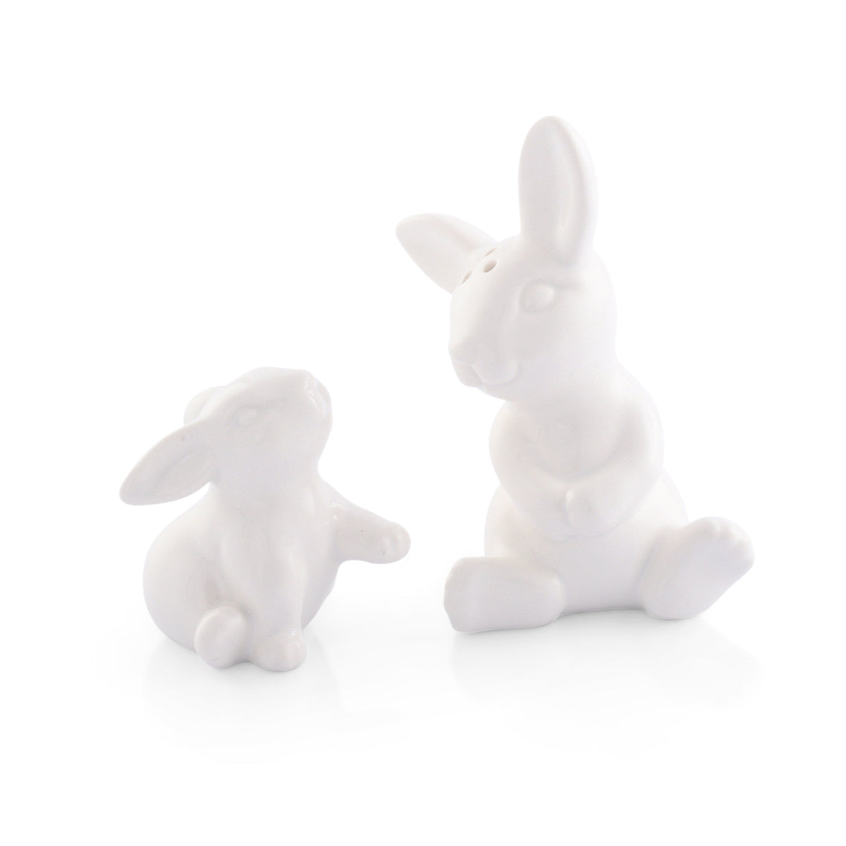 Arthur Court Bunny Porcelain Mother and Son Bunny Salt and Pepper