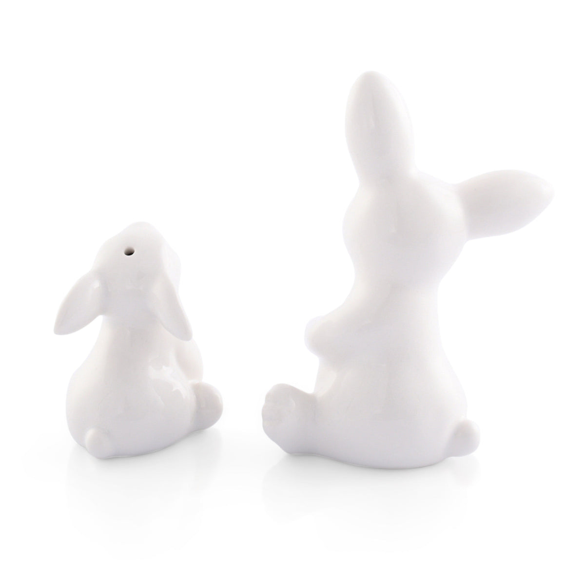 Arthur Court Bunny Porcelain Mother and Son Bunny Salt and Pepper