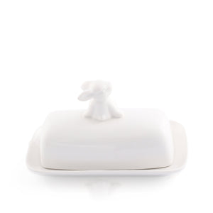 Arthur Court Bunny Porcelain Setting Bunny Butter Dish