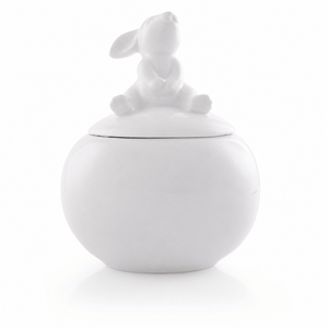 Arthur Court Bunny Porcelain Sitting Bunny Sugar Bowl