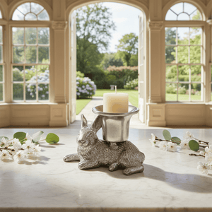Arthur Court Bunny Rabbit candle holders