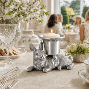 Arthur Court Bunny Rabbit candle holders