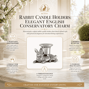 Arthur Court Bunny Rabbit candle holders