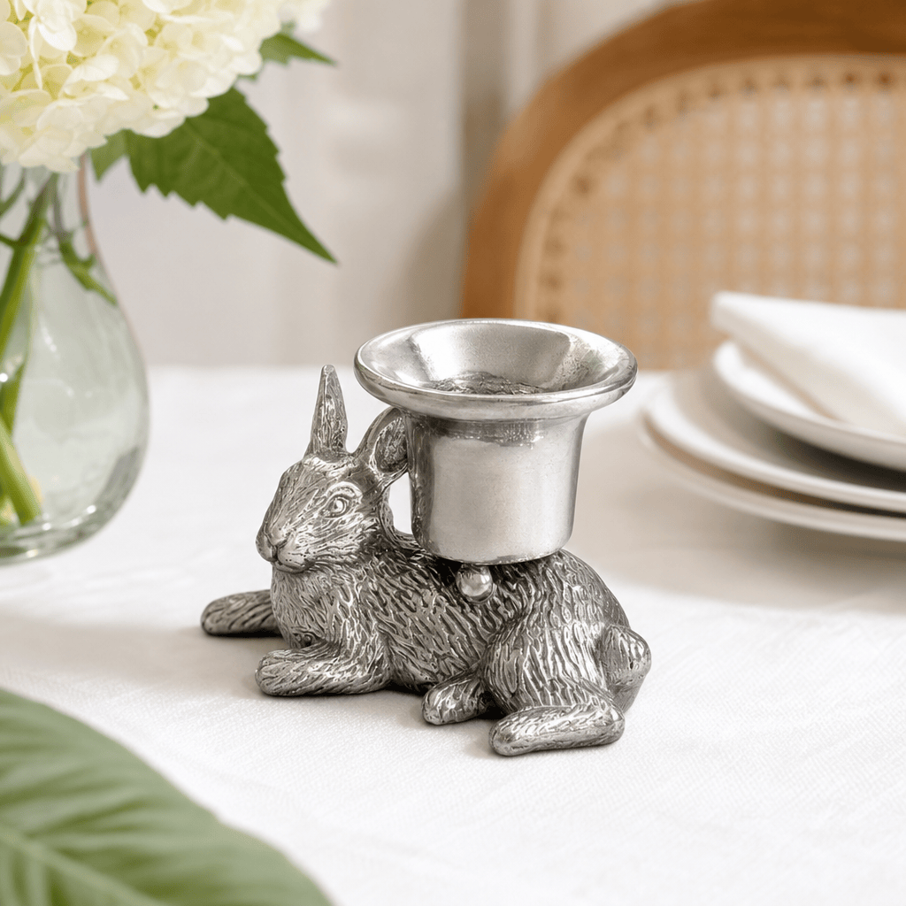 Arthur Court Bunny Rabbit candle holders