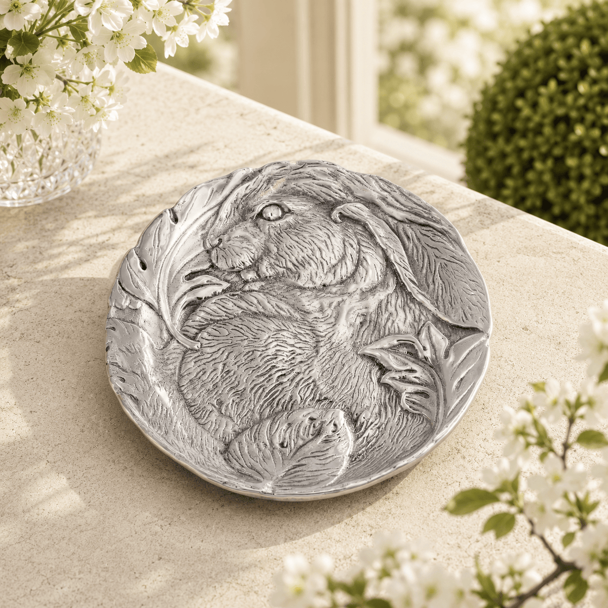 Arthur Court Bunny Rabbit Serving Plate