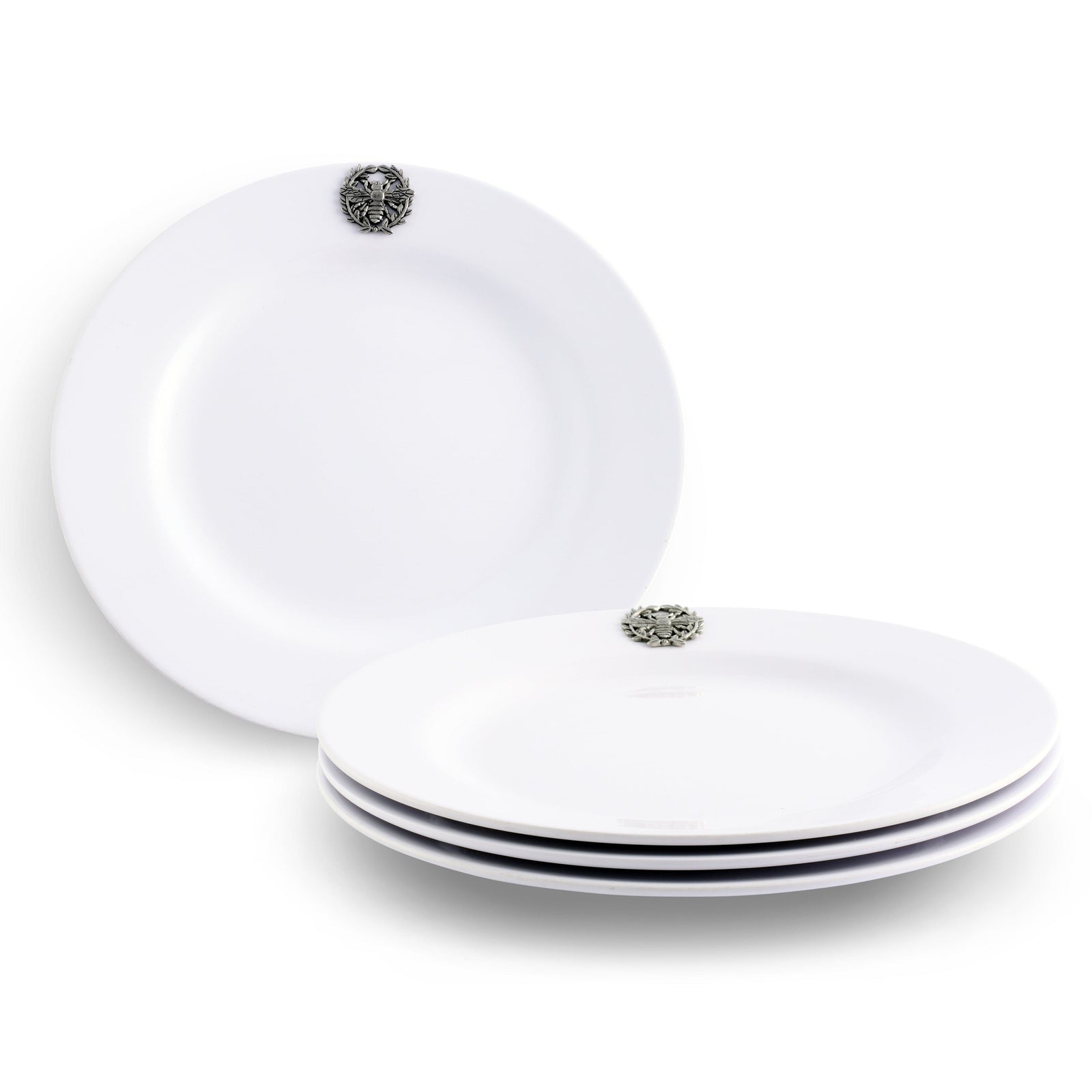 Arthur Court Butterfly Bee Melamine Lunch Plates - Set of 4