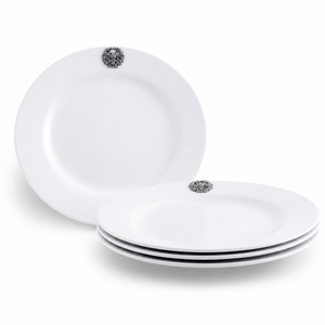 Arthur Court Butterfly Bee Melamine Lunch Plates - Set of 4